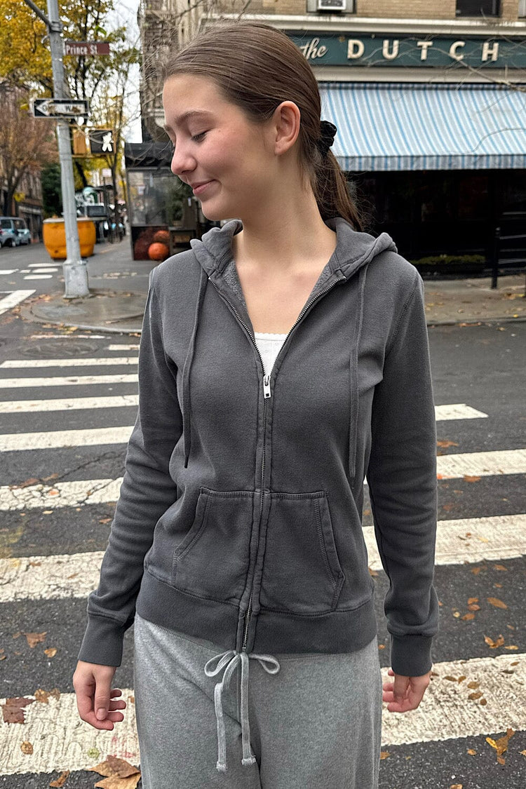 Christy Hoodie | Charcoal / Regular Fit