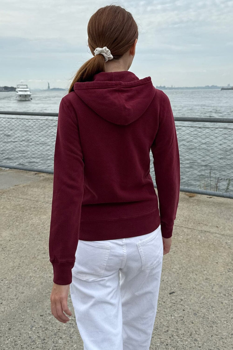 Christy Hoodie | Burgundy / Regular Fit