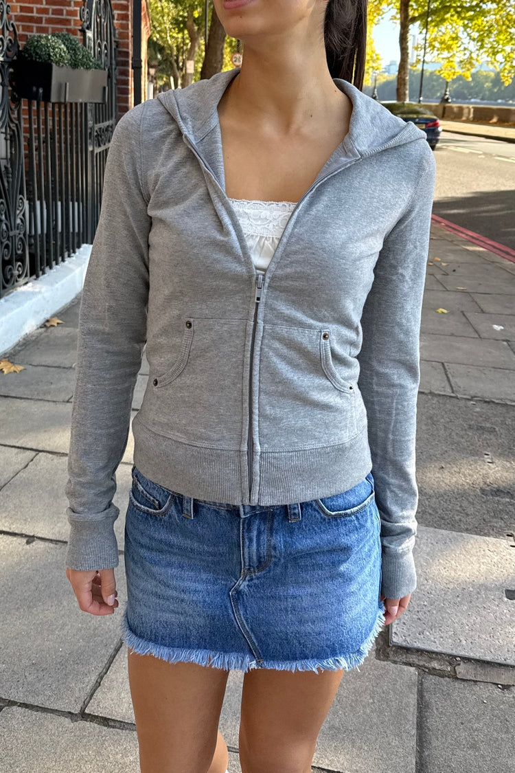 Christy Hoodie | Heather Grey / Regular Fit