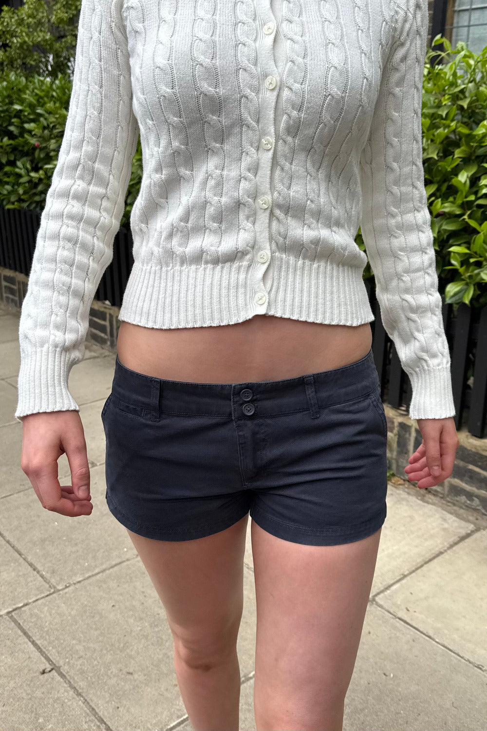 Erin Shorts | Faded Blue Navy / XS/S