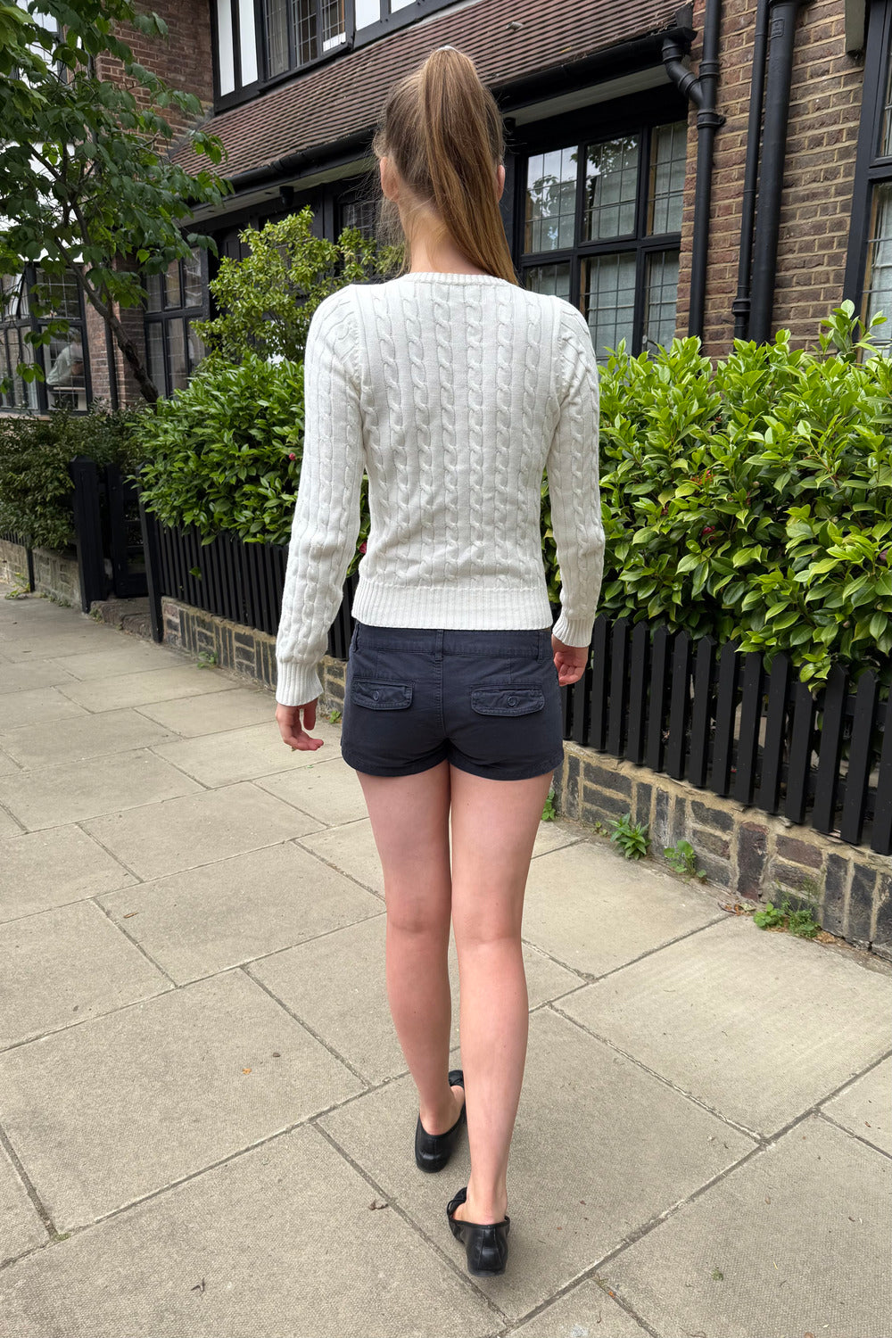 Erin Shorts | Faded Blue Navy / XS/S