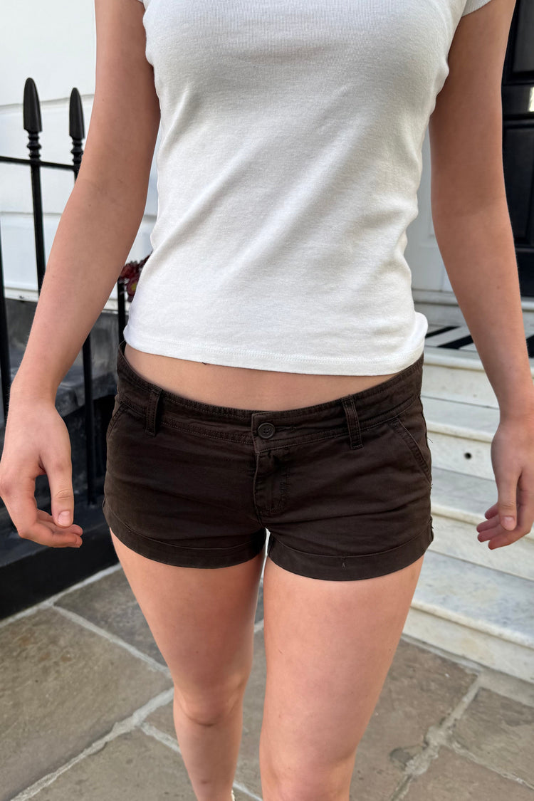 Zorah Shorts | Dark Brown / XS/S
