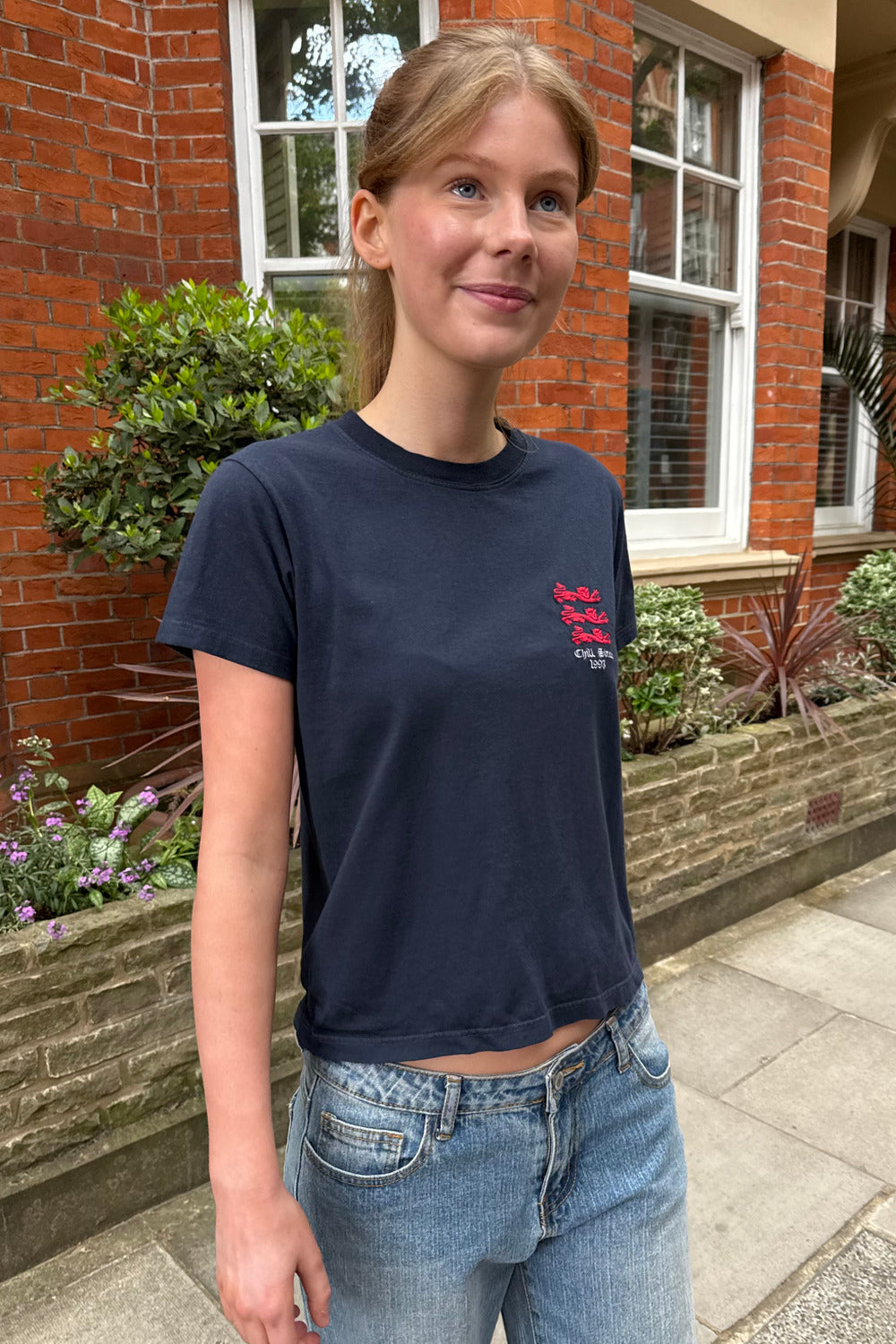Chloe Chill Since Top | Blue Navy / XS/S