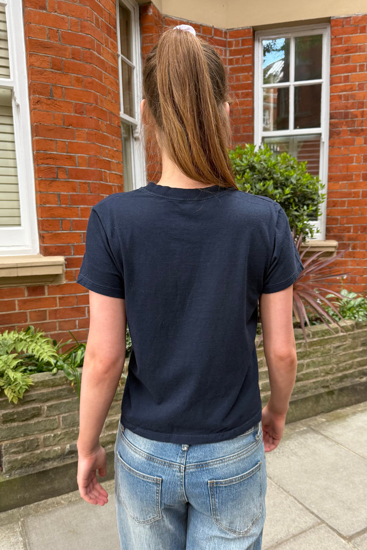Chloe Chill Since Top | Blue Navy / XS/S