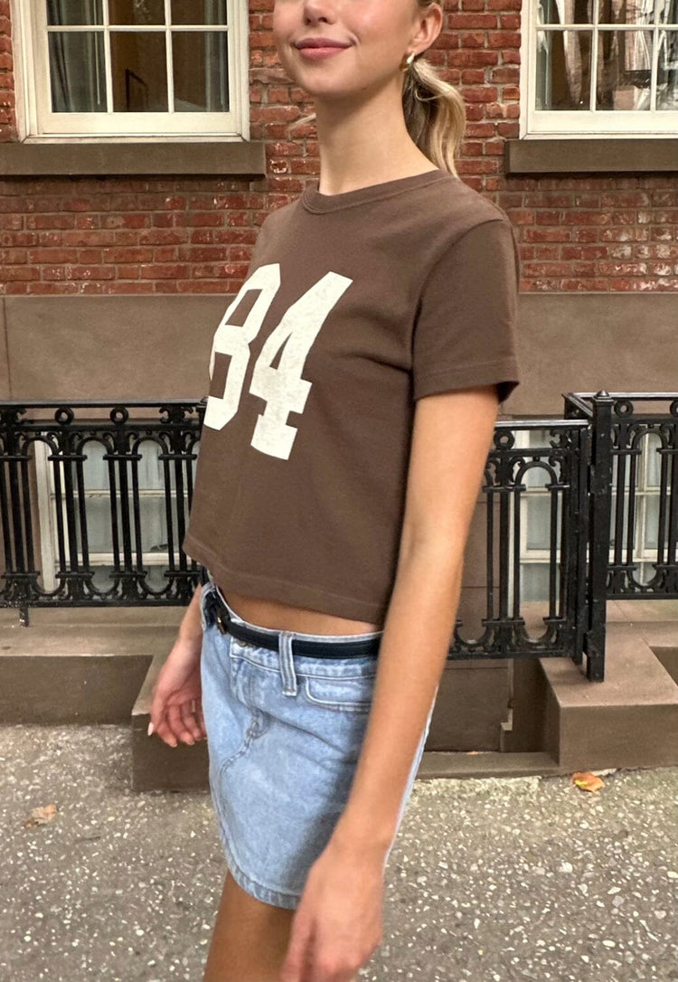 Chloe 84 Top | Brown / Regular Fit