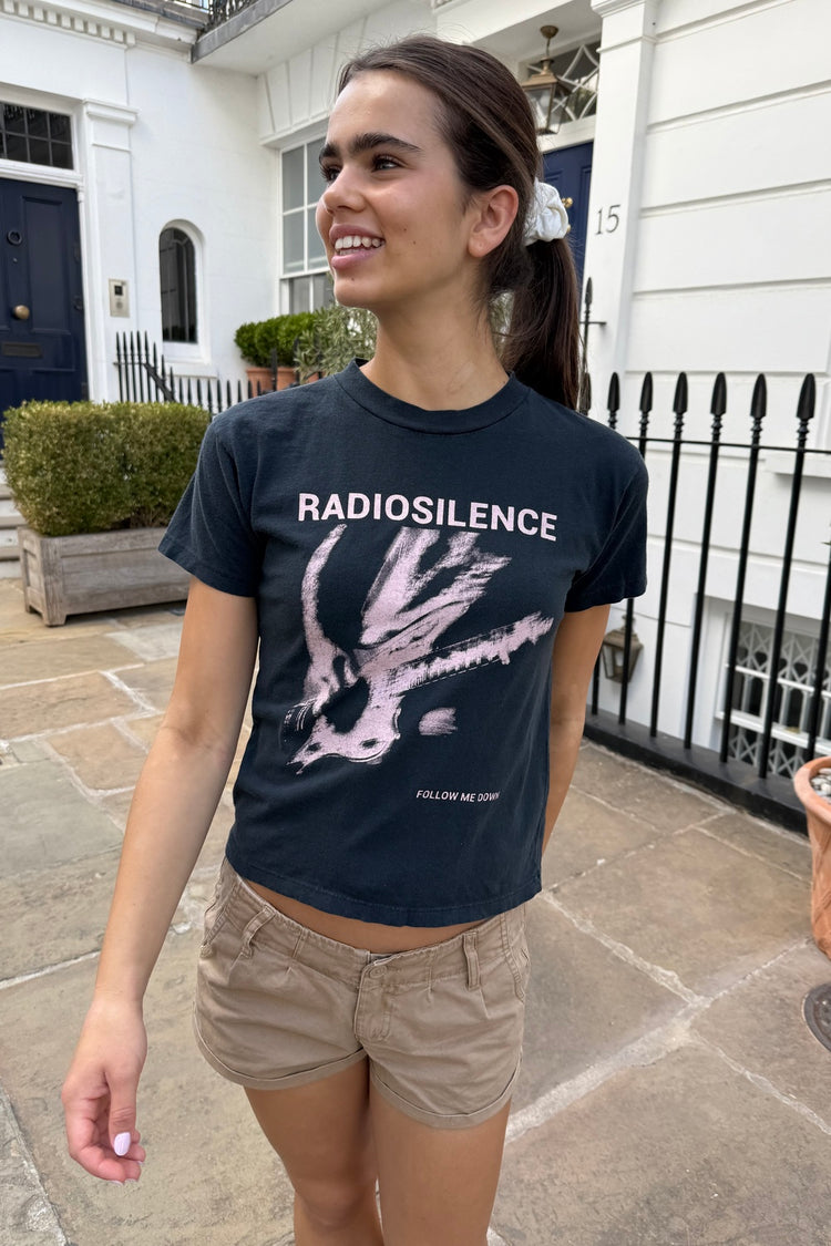 Chloe Radio Silence Top | Black / XS/S