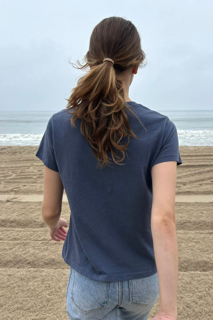 Nantucket Island Top | Faded Navy / Regular Fit