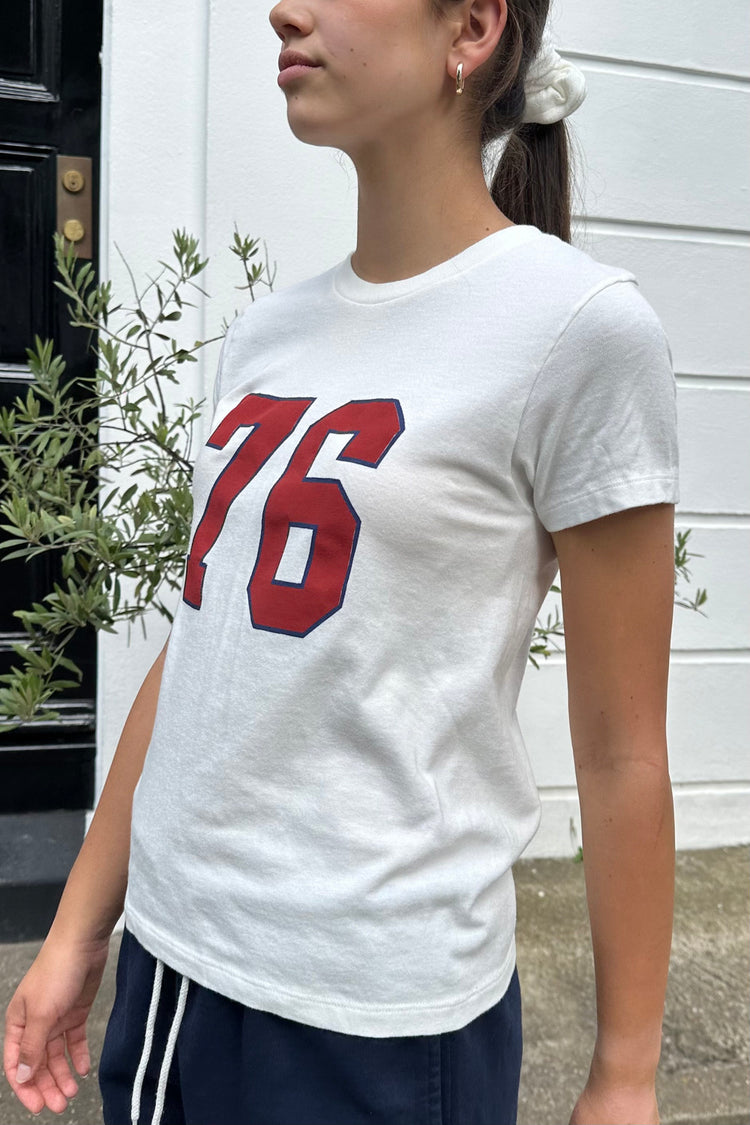 Brooke 76 Top | White / Regular Fit