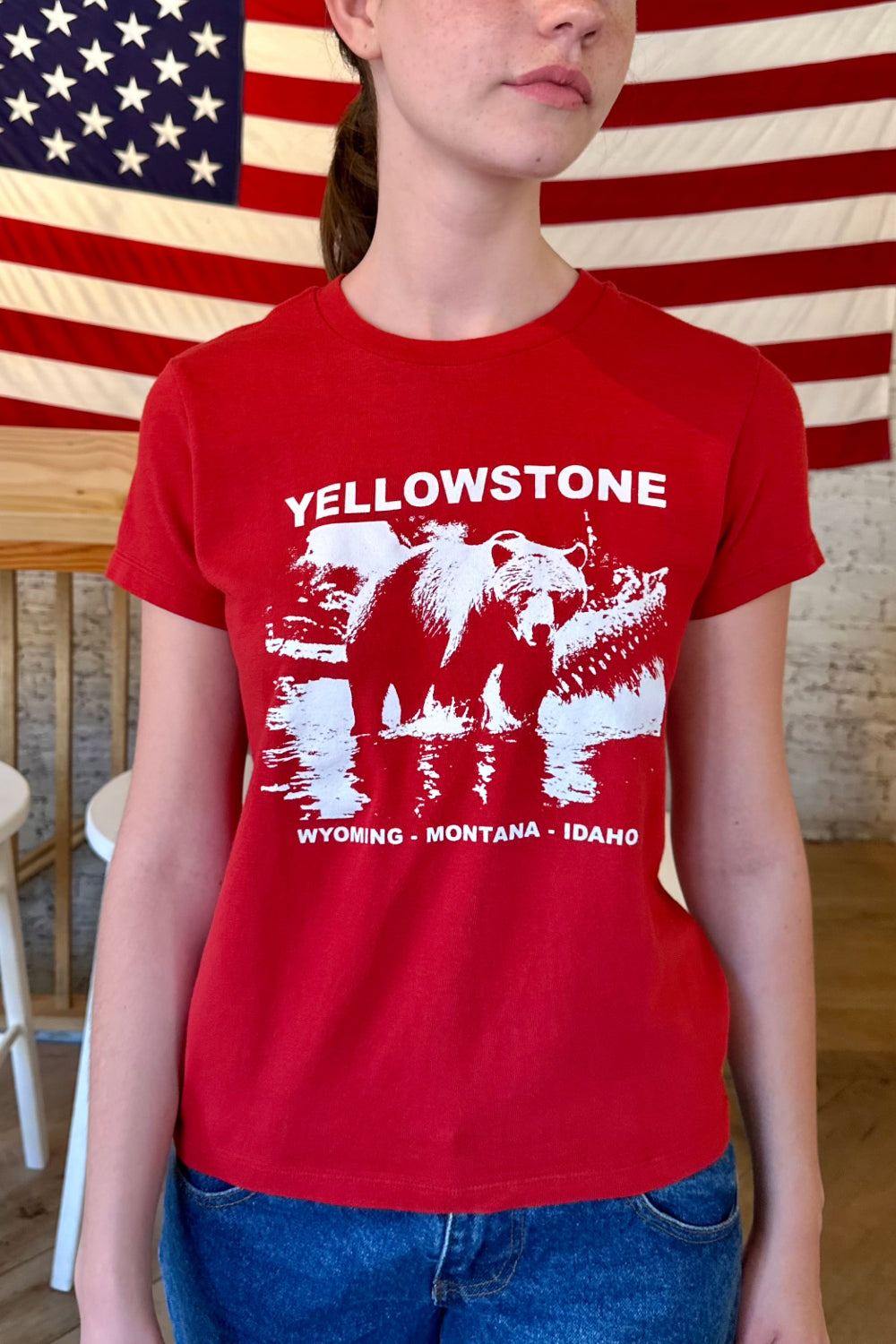 Chloe Yellowstone Top Brandy Melville UK