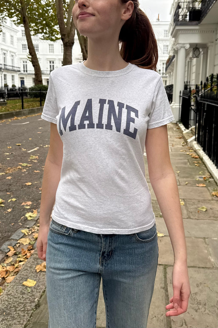 Chloe Maine Top | Silver Grey / S