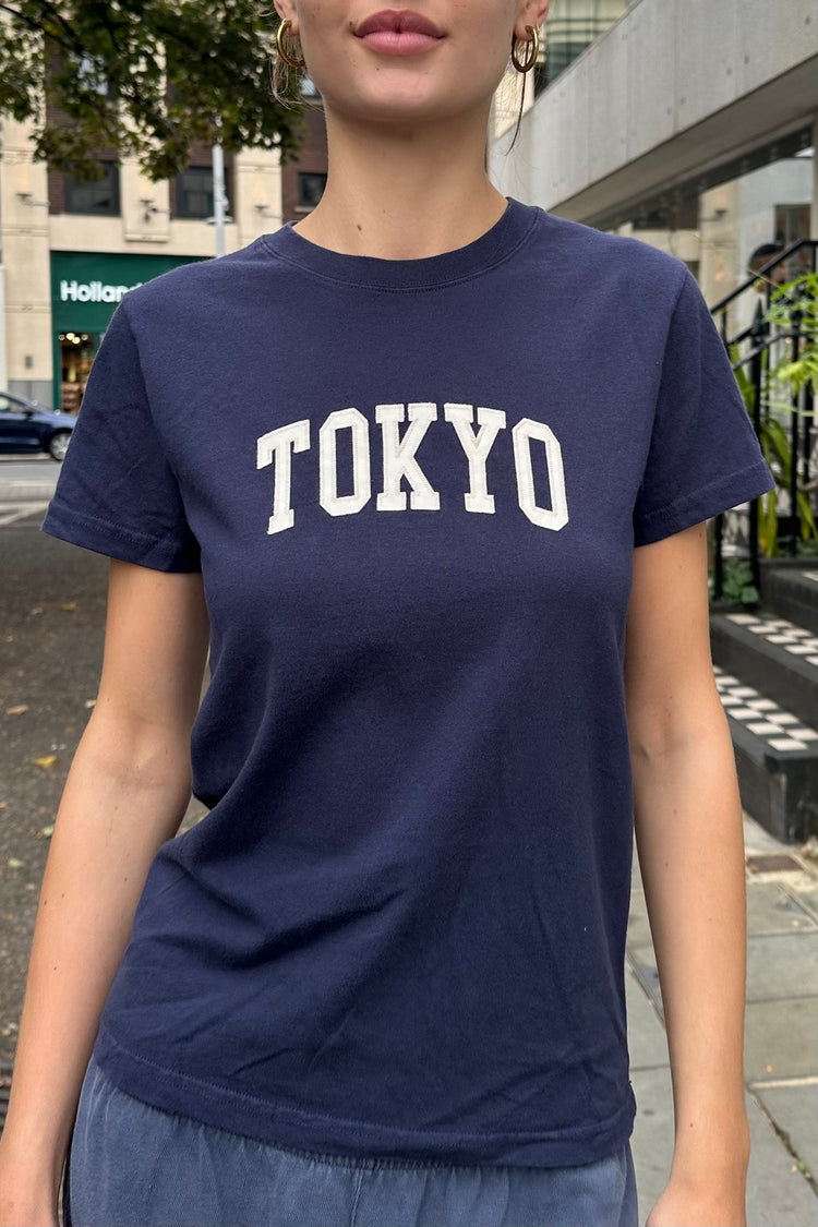 Chloe Tokyo Top | Blue Navy / Regular Fit