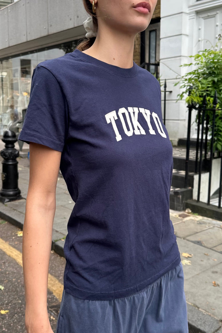 Chloe Tokyo Top | Blue Navy / Regular Fit