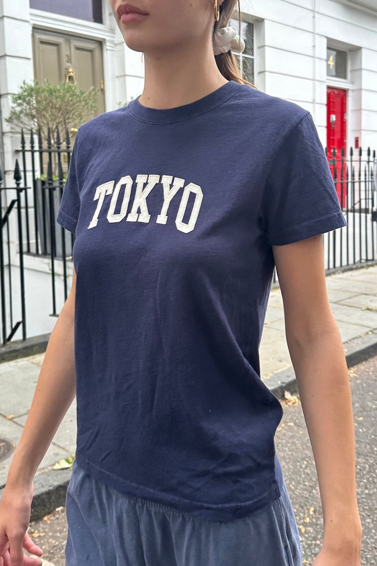 Chloe Tokyo Top | Blue Navy / Regular Fit