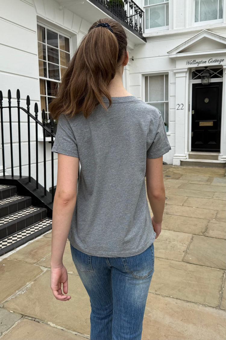 Robyn London Top | Medium Heather Grey / XS/S