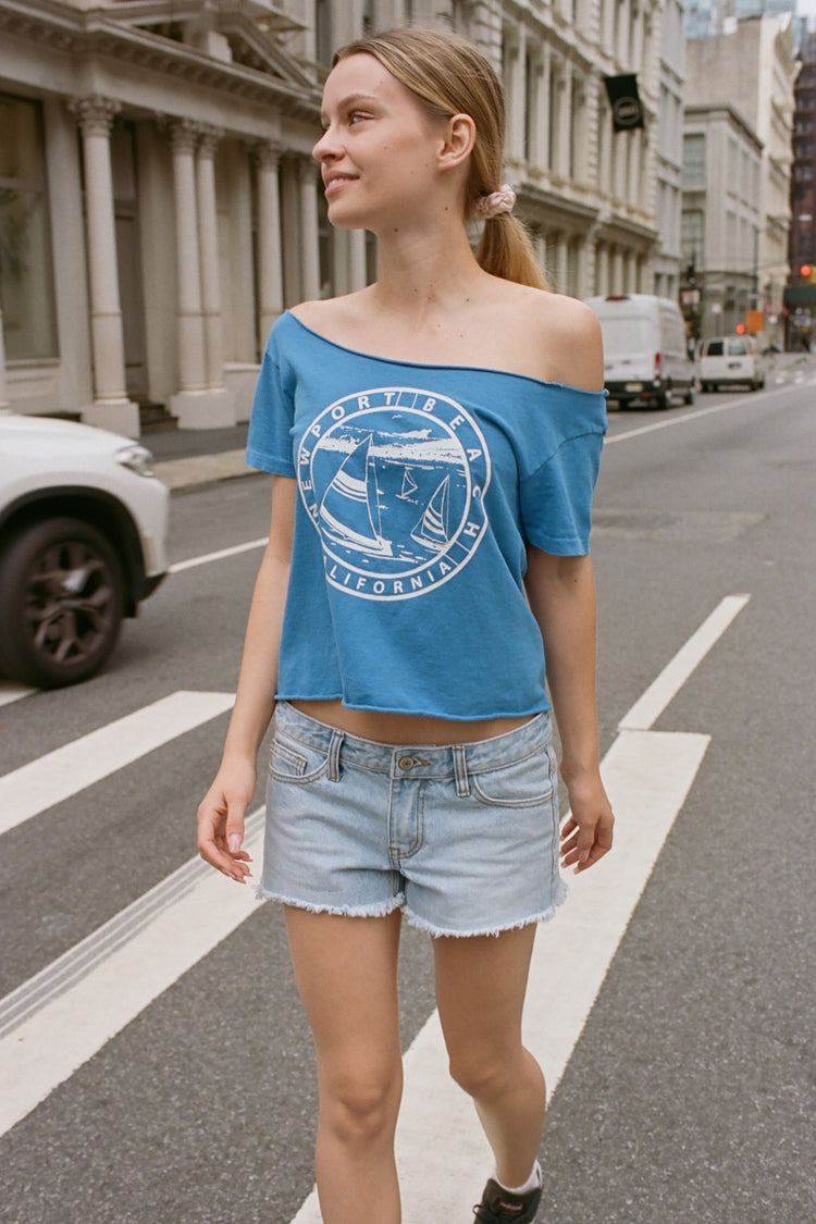 Robyn New Port Beach Top | Royal Blue / XS/S