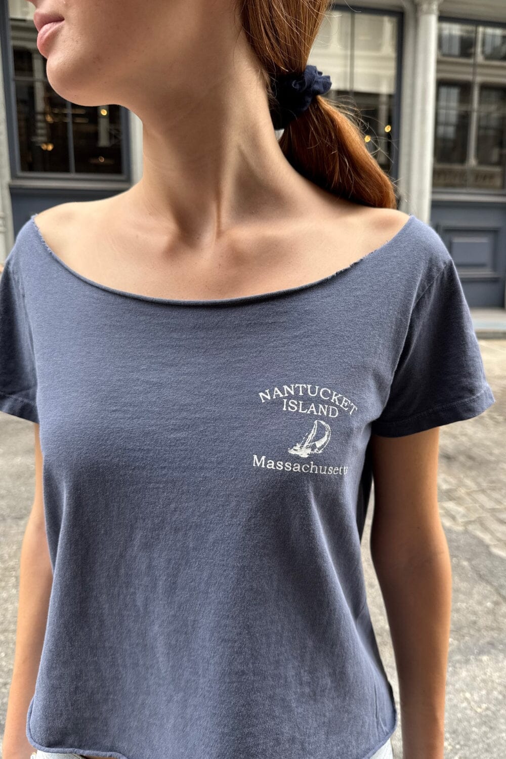 Robyn Nantucker Island Top | Faded Blue / S