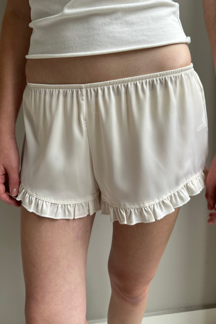 Poppy Shorts | Ivory / XS/S