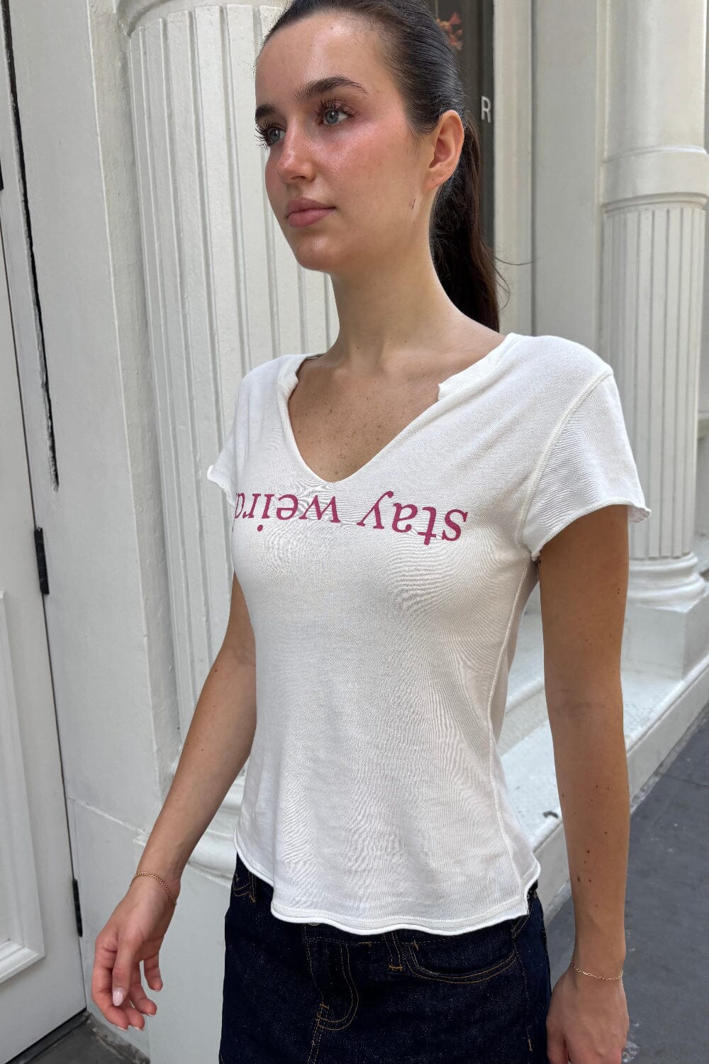 Mila Top | White / XS/S