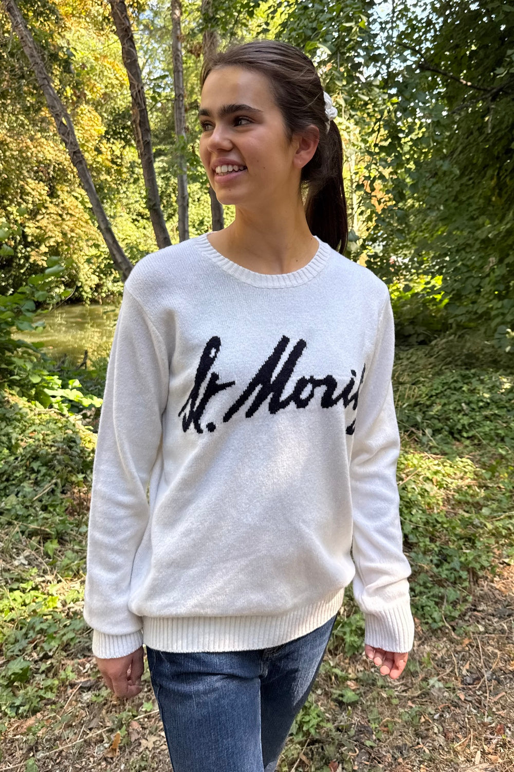 St Moritz Wool Sweater | Ivory / Regular Fit