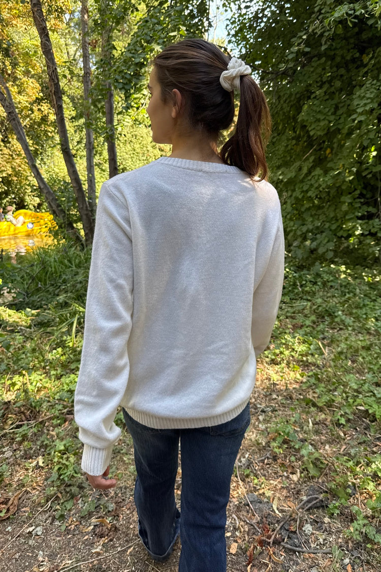 St Moritz Wool Sweater | Ivory / Regular Fit