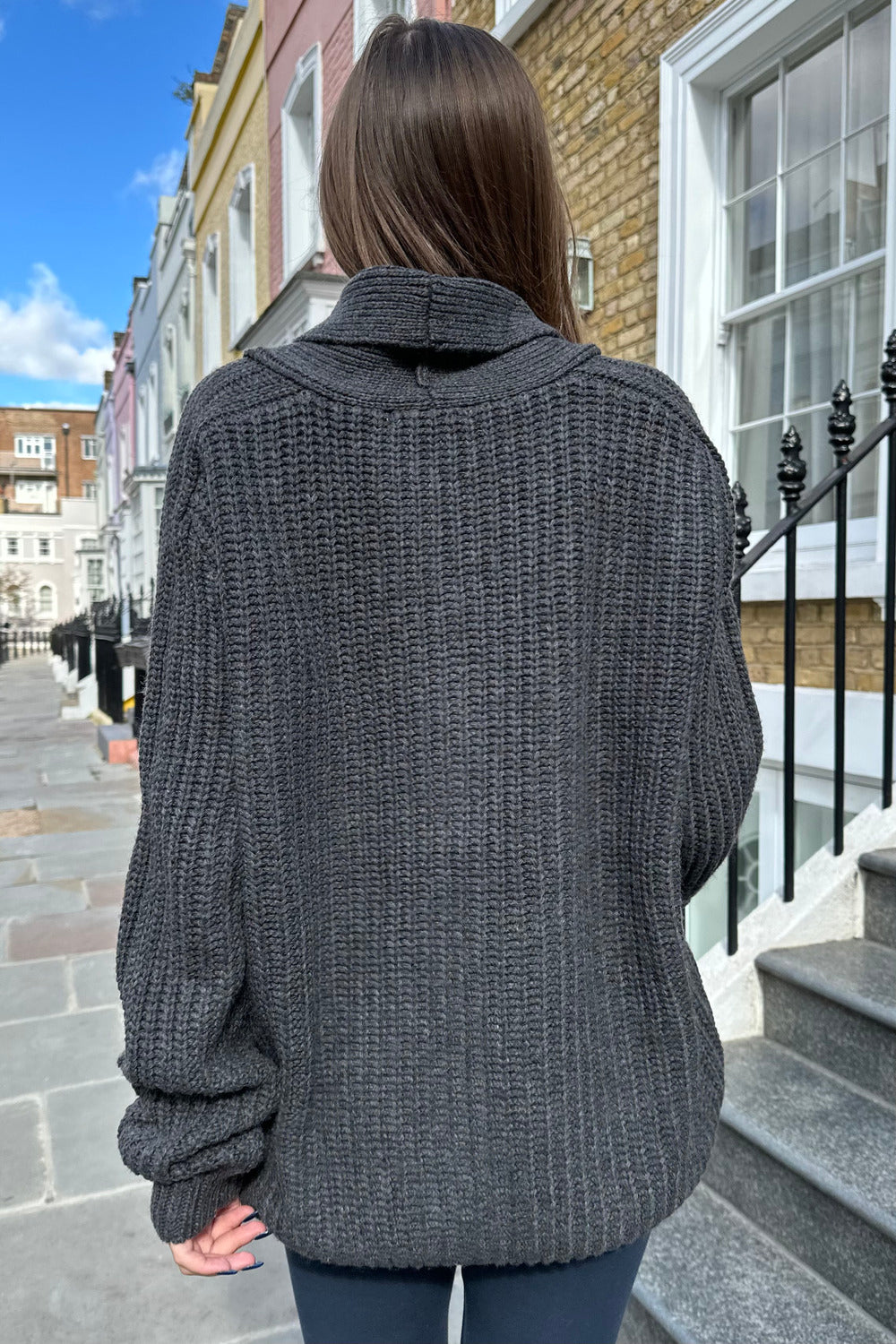 Autumn Wool Cable Knit Cardigan – Brandy Melville UK