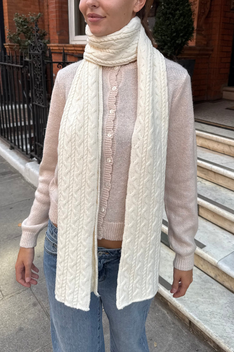 Wool Scarf | Ivory