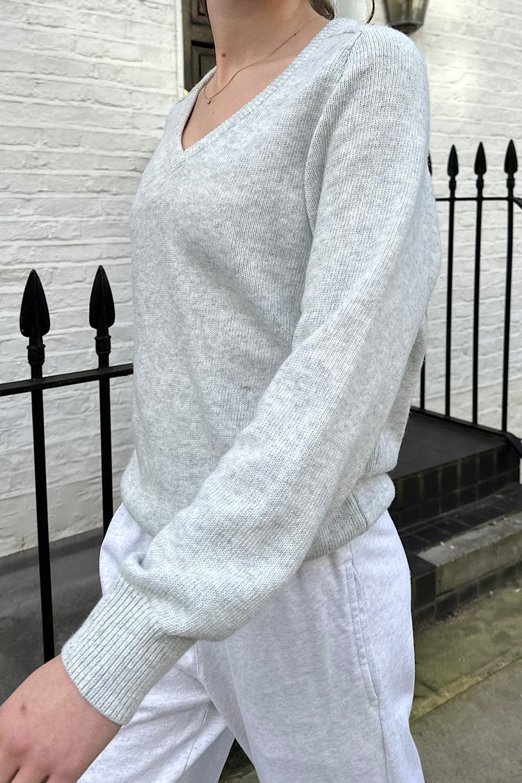 Heidi Sweater | Silver Grey / Oversized Fit