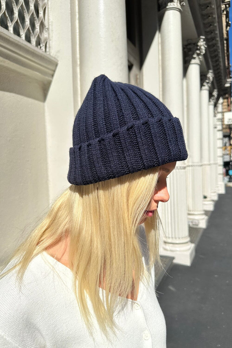 Knit Beanie | Navy Blue