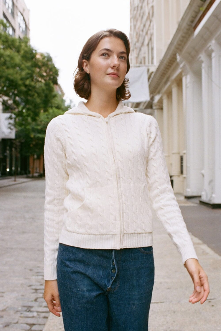 Arna Wool Sweater | Natural White / Regular Fit