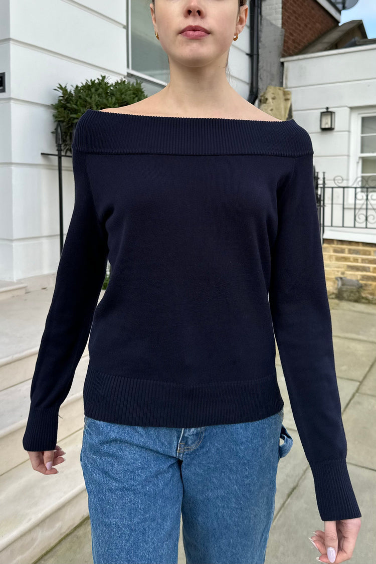 Rayna Sweater | Navy Blue / Regular Fit