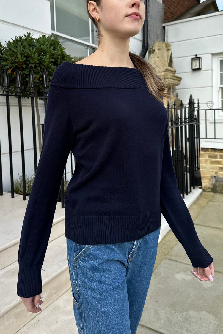 Rayna Sweater | Navy Blue / Regular Fit