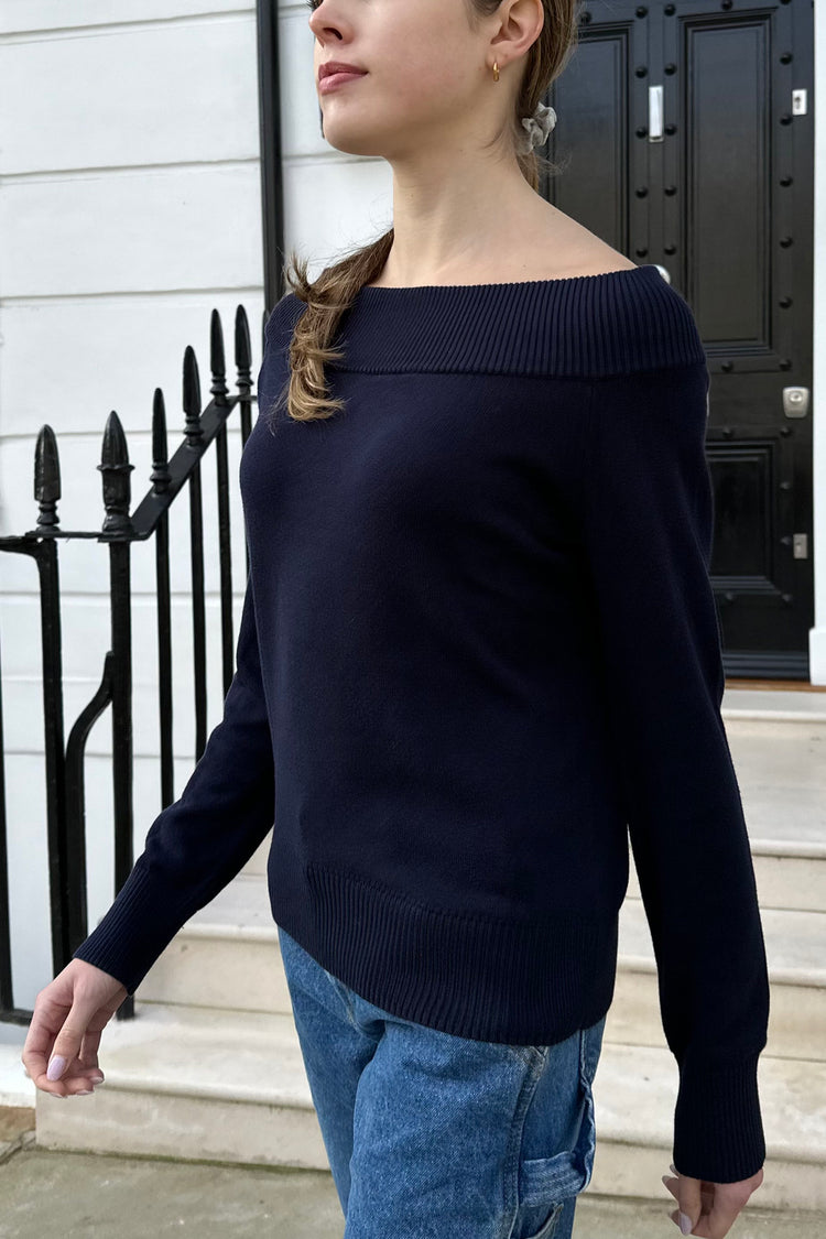 Rayna Sweater | Navy Blue / Regular Fit