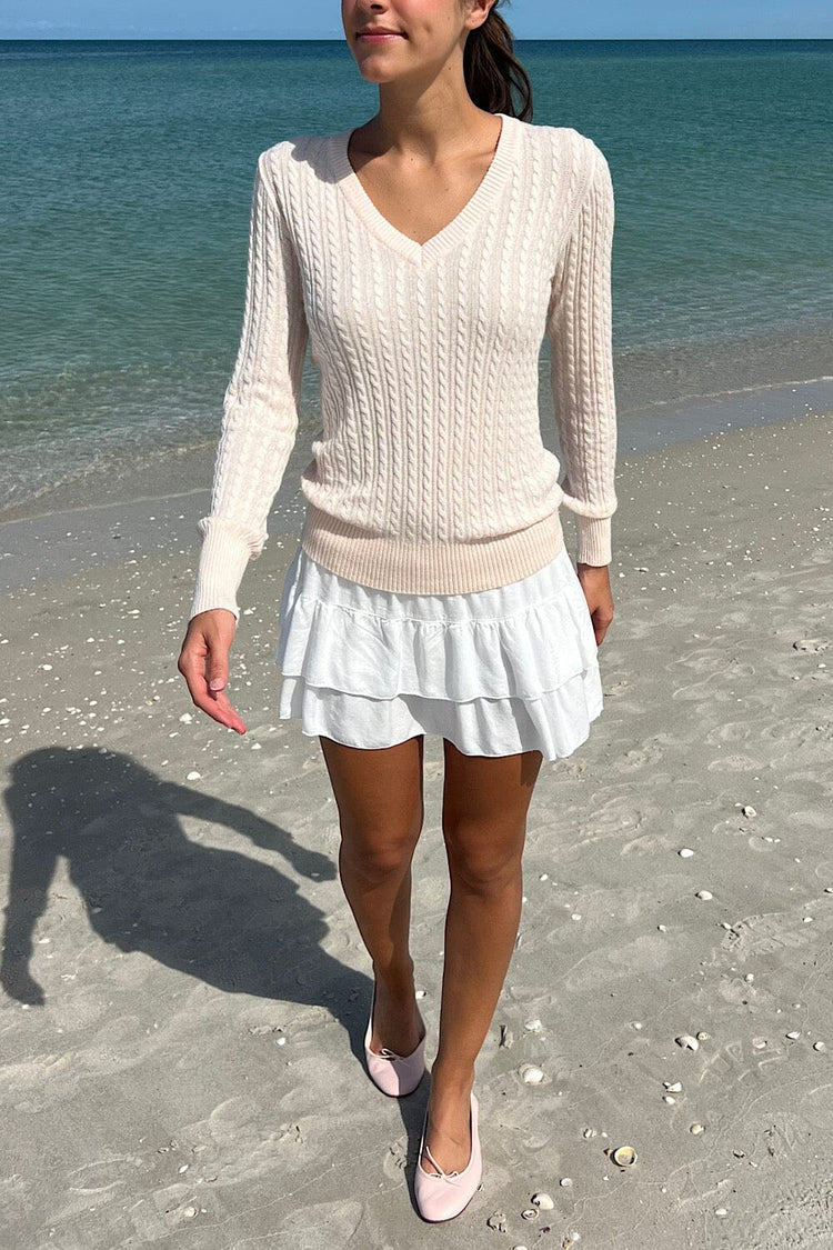 Alina Sweater | Pastel Pink / XS/S