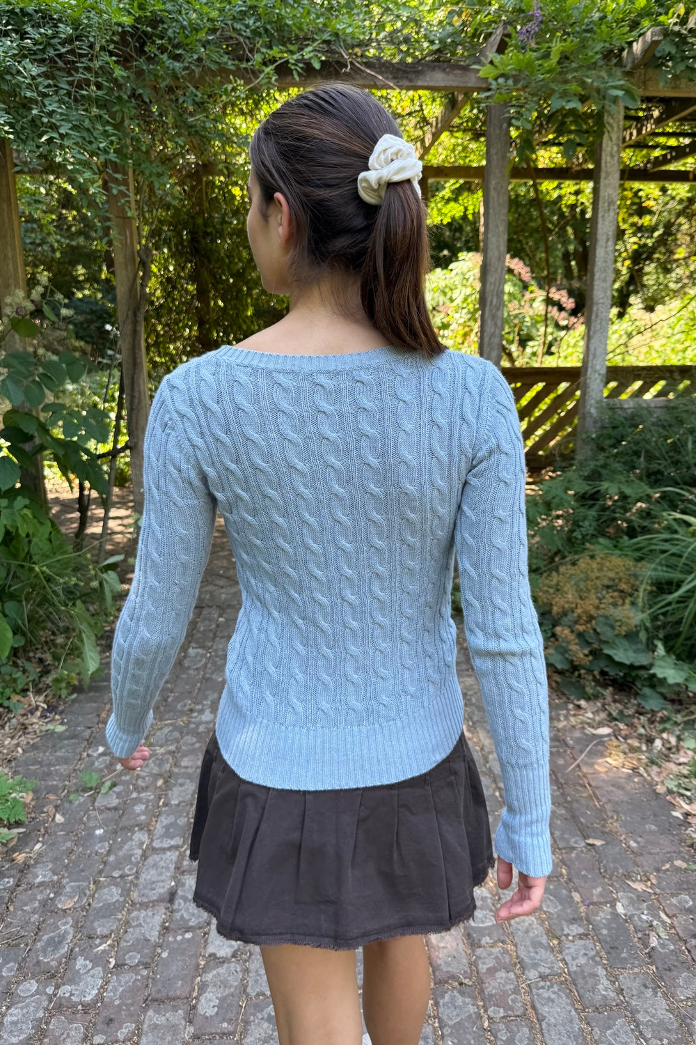 Alina Sweater | Sky Blue / Regular Fit