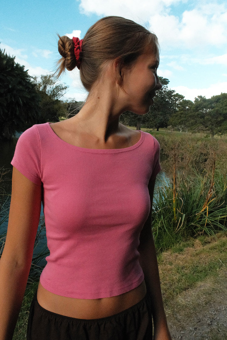 Elodie Top | Fuchsia / XS/S