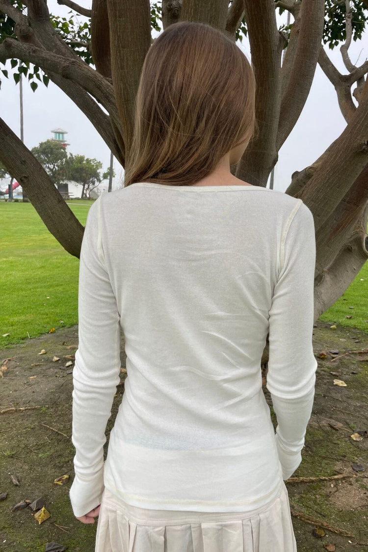 Zelly Top | White / S