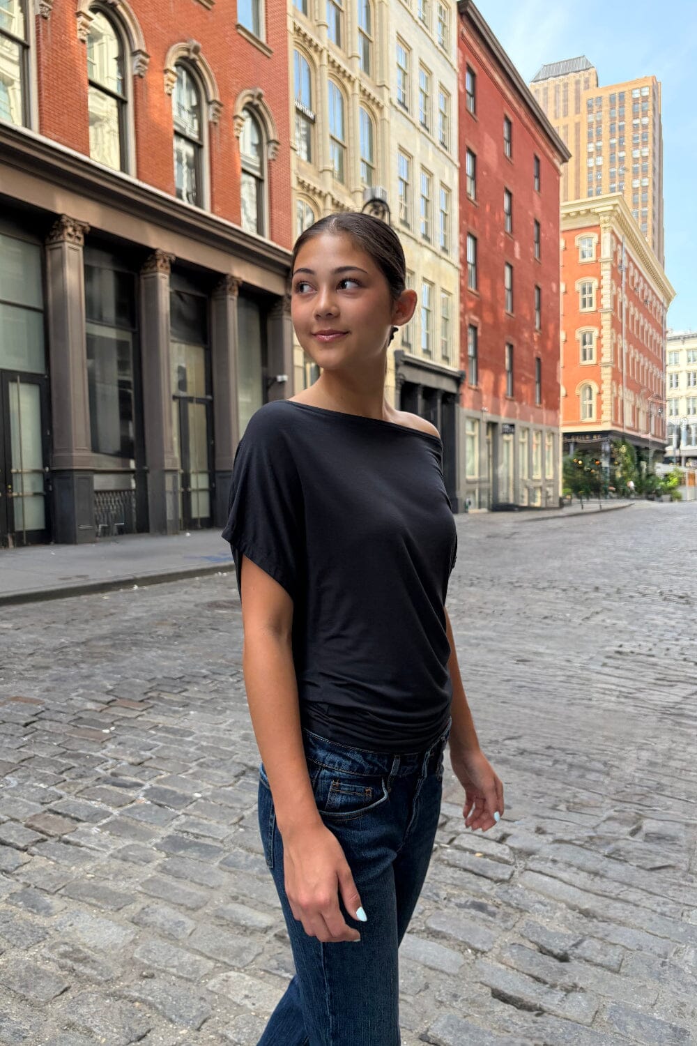 Adelia Top | Black / XS/S