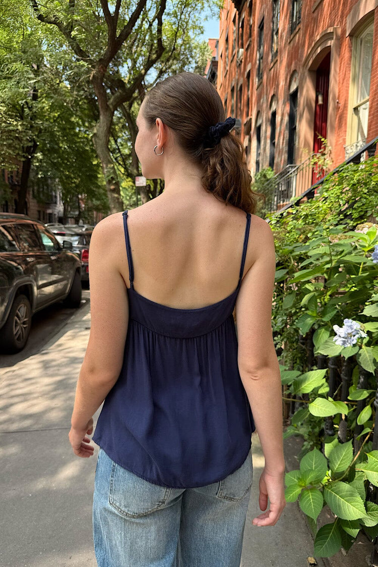 Rebecca Tank | Navy Blue / XS/S