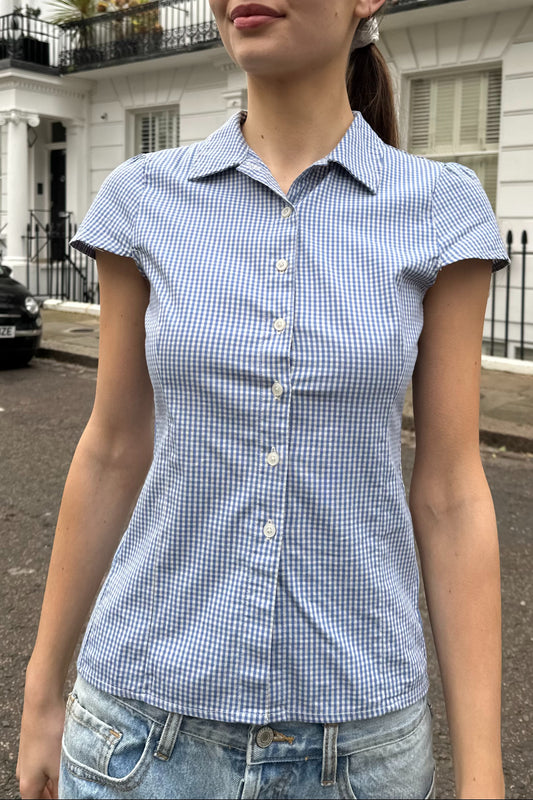 Blue Gingham / XS/S