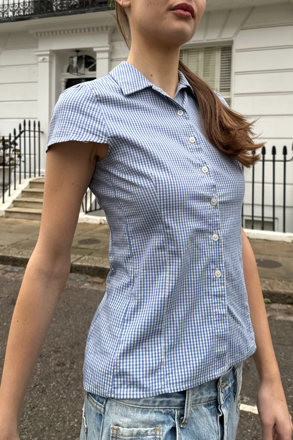 Blue Gingham / XS/S