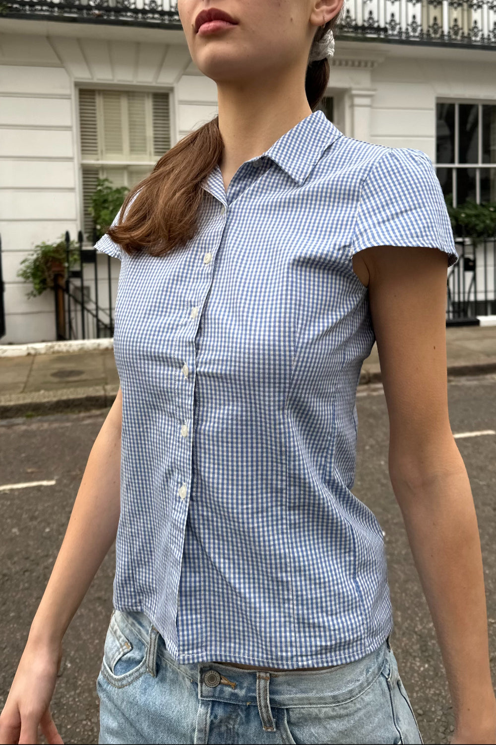 Blue Gingham / XS/S