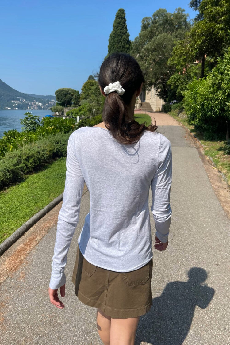 Karen Top | Silver Grey / S