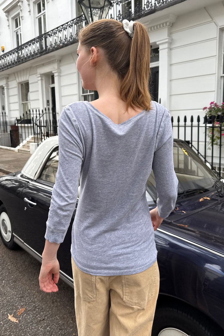 Zella Top | Heather Grey / S