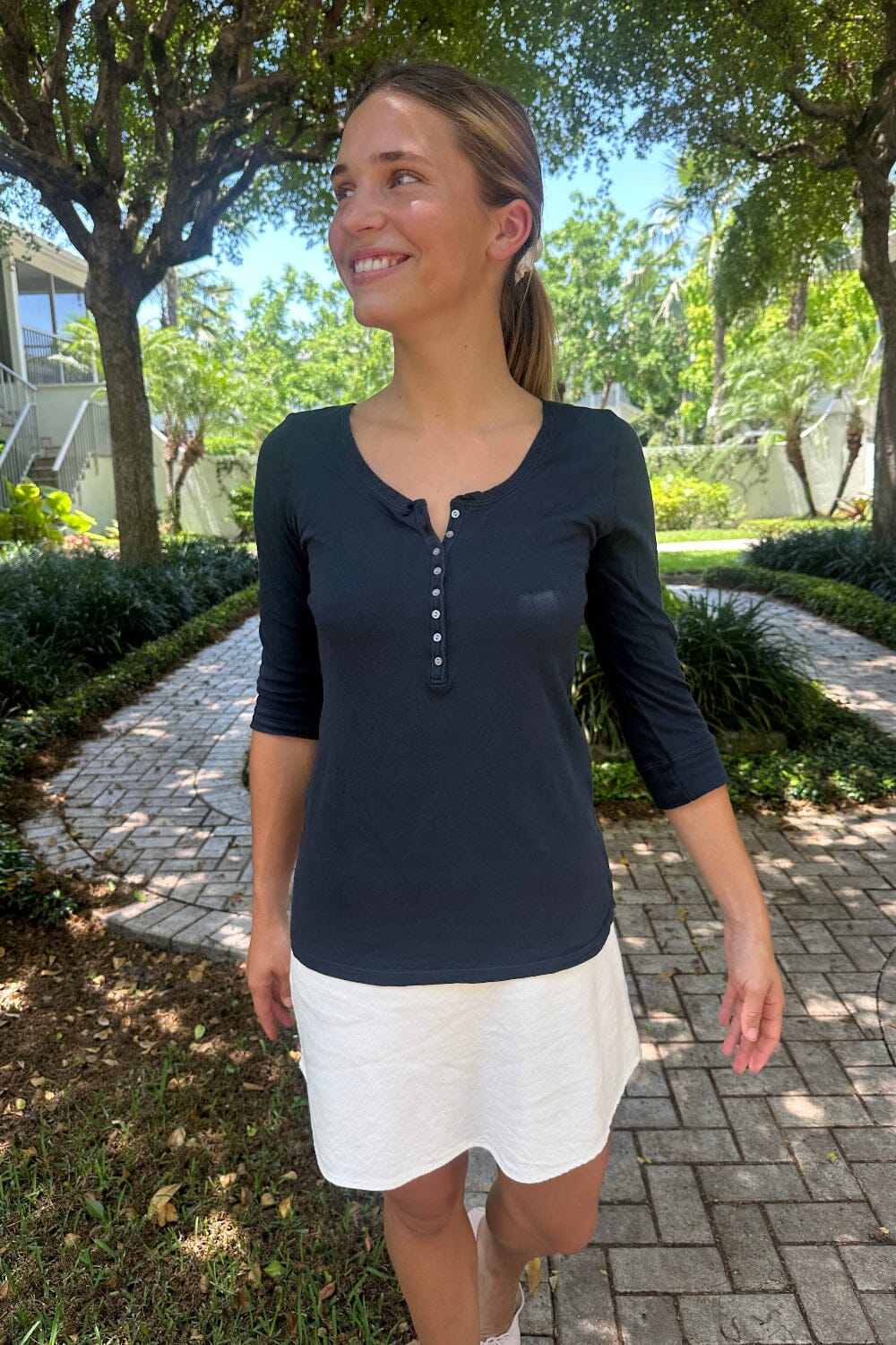 Zella Top | Blue Navy / XS/S