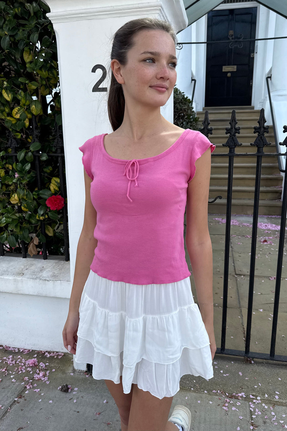 Noa Top | Fuchsia / XS/S