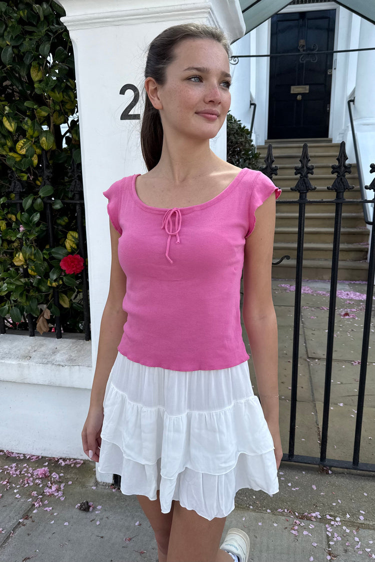 Noa Top | Fuchsia / XS/S