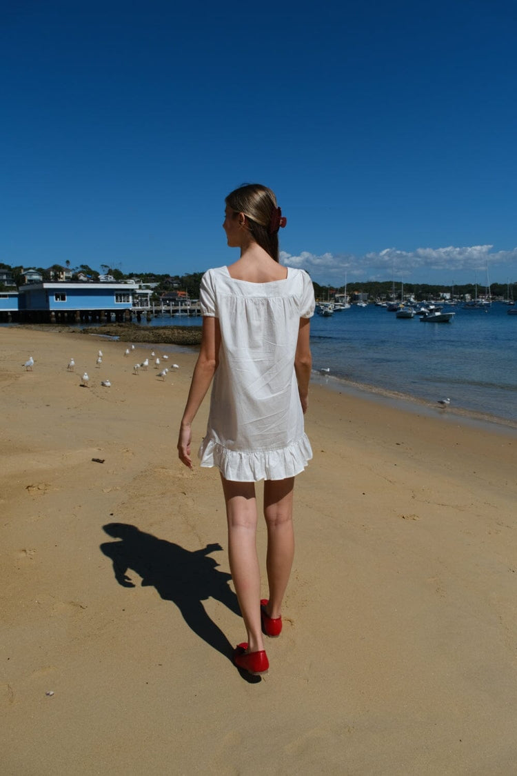 Aisha Dress | White / XS/S