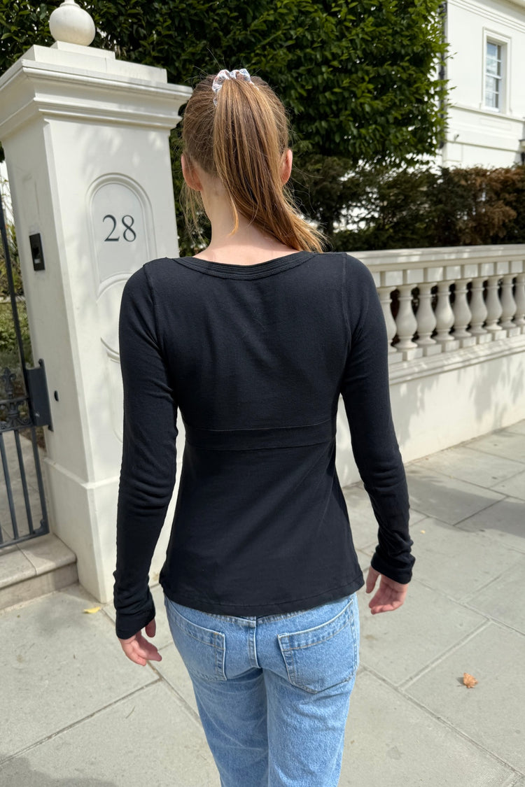 Imogen Top | Black / XS/S