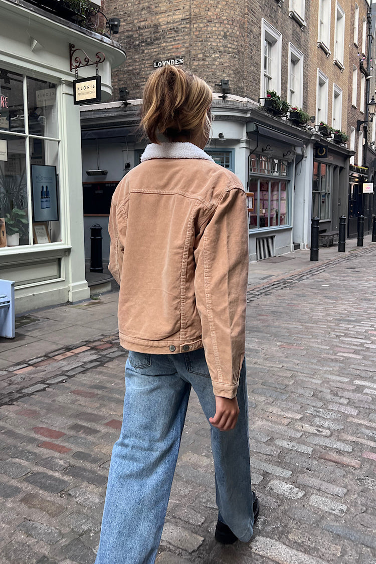 Kaylee Corduroy Jacket | Warm Sand / S/M