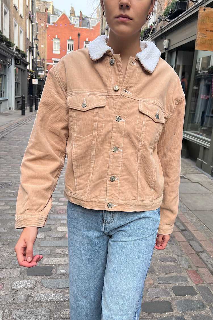 Kaylee Corduroy Jacket | Warm Sand / S/M